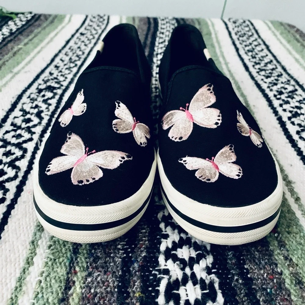 Keds X Kate Spade butterfly 🦋 slip on shoes - Picture 2 of 7